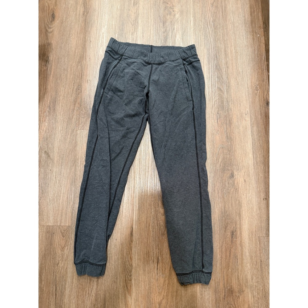 Lululemon Jogger gray Heathered Sweatpants Womens Size 6
